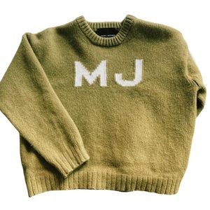 Marc Jacobs The Big Sweater Green Wool Sweater size XS